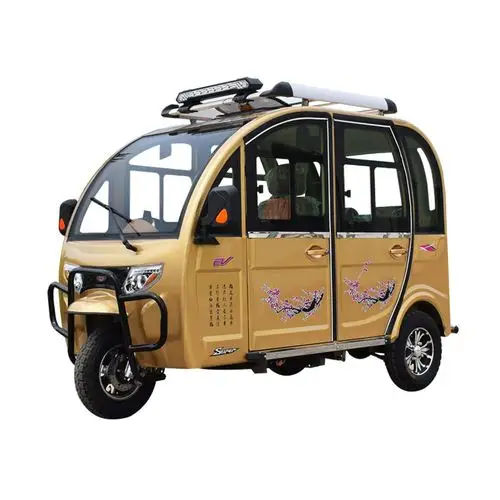 全封闭燃油三轮摩托车宗申水冷残疾人老年人代步车全棚汽油三轮车