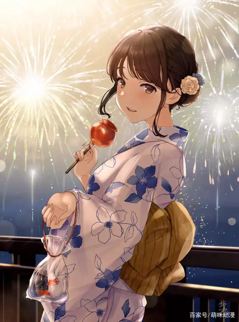 高清动漫女主角图片冲呀 向我的c位随时冲呀要元气满满