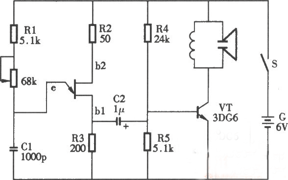 谁能帮我把这个灭鼠电路图元件列出来啊,有两个元件我不大懂