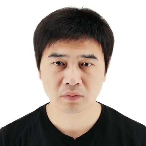 发飞扬假发男短发帅气蓬松中老年男士假发全真人发丝平头寸头真发假发