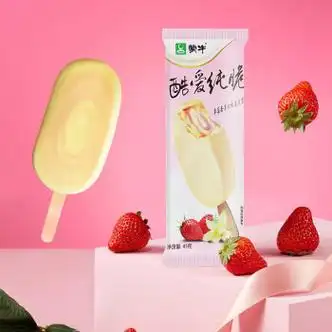 蒙牛蒙牛酷爱纯脆草莓香草脆皮冰淇淋雪糕冷饮冰淇淋40支顺丰 纯脆