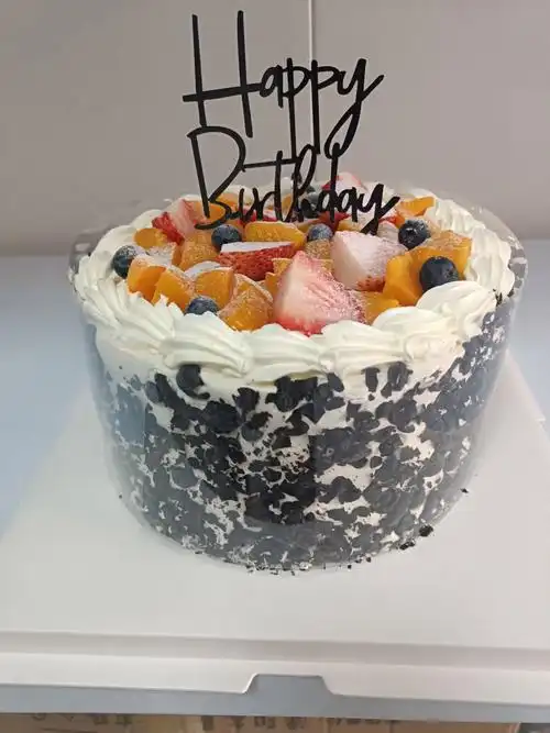 花意生日蛋糕成品实拍