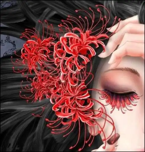 彼岸花女生头像