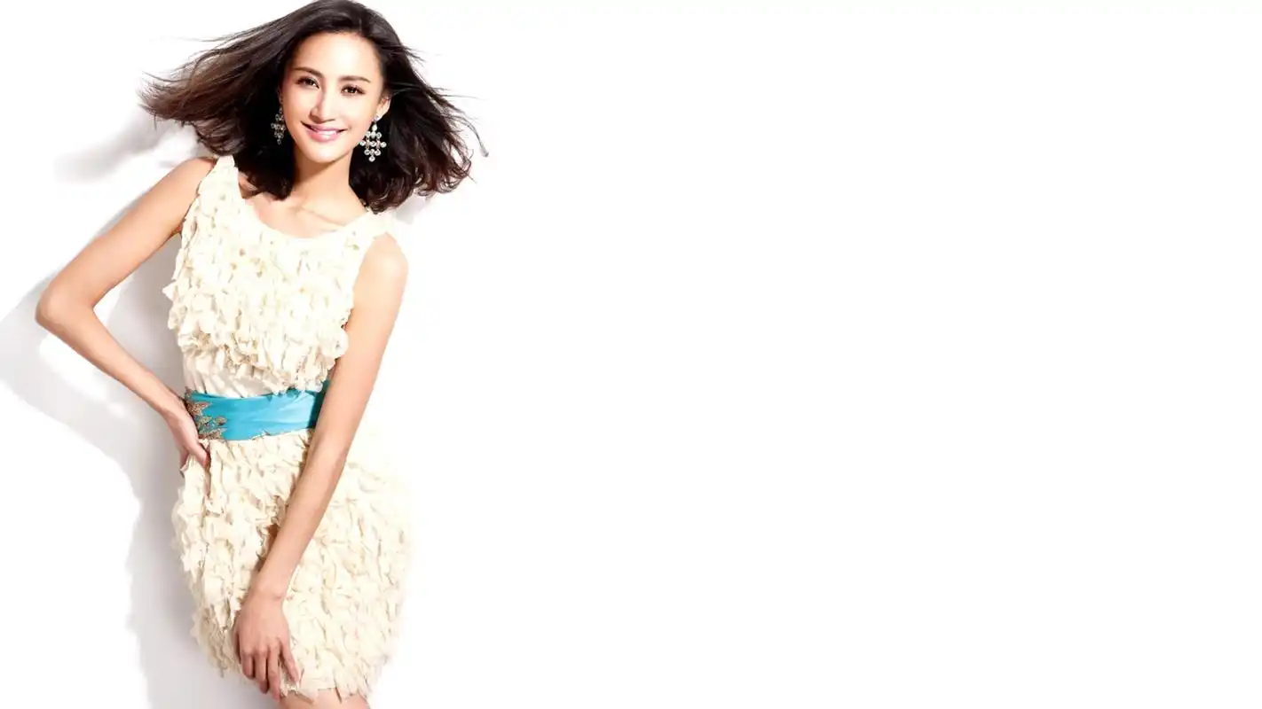 好看的美女明星张歆艺个人写真高清图片桌面壁纸