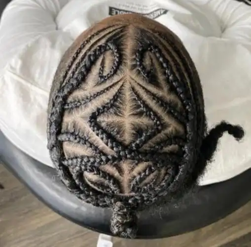 魔鬼辫子男士辫子地垄沟