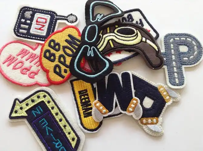 小号布贴补丁贴儿童牛仔裤装饰刺绣贴花补衣服的图案可爱diy贴布