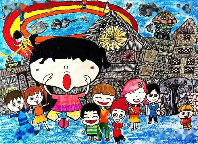 绘画让我们大开眼界全国儿童画比赛获奖作品