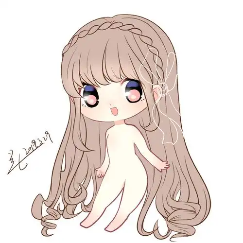 日系q版插画课程 第2期 第6节 q版的发型设计 作业