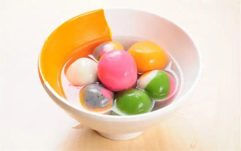 中国喜庆元宵节汤圆美食电脑壁纸图片下载