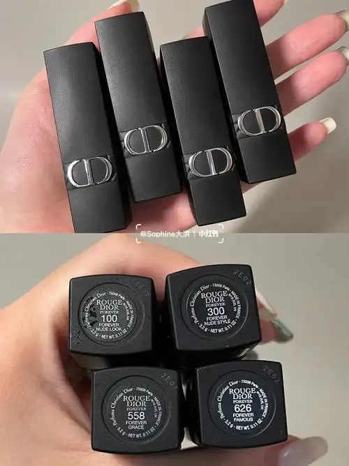 dior新品速递60高级磨砂黑管不要太好看