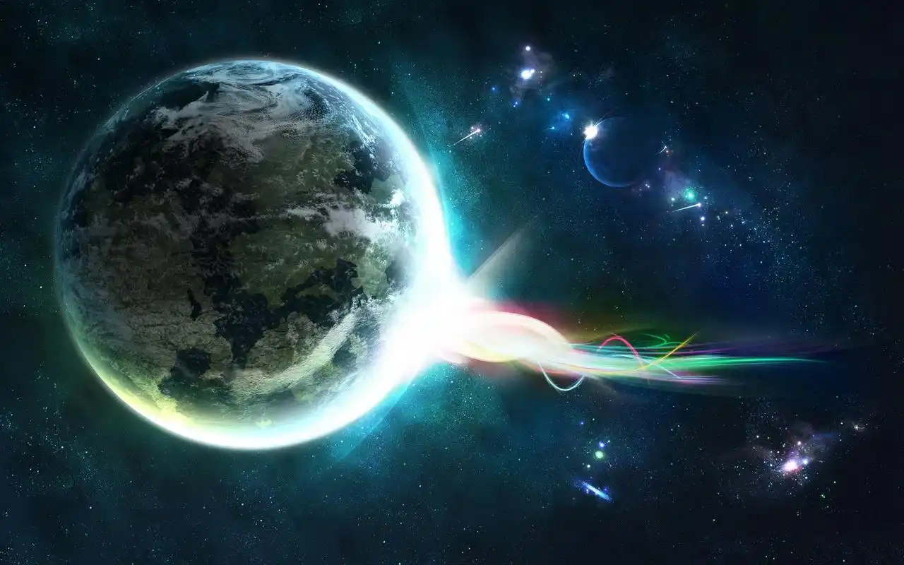 唯美炫彩星空宽屏高清电脑桌面主题壁纸图片下载大全(二)