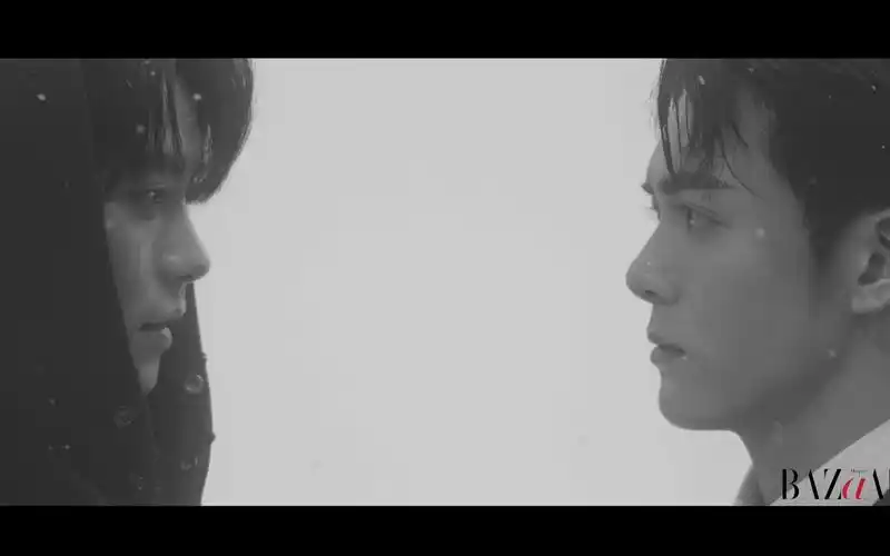 时尚芭莎三月刊 曾舜晞×肖宇梁 我们只是,好久不见.