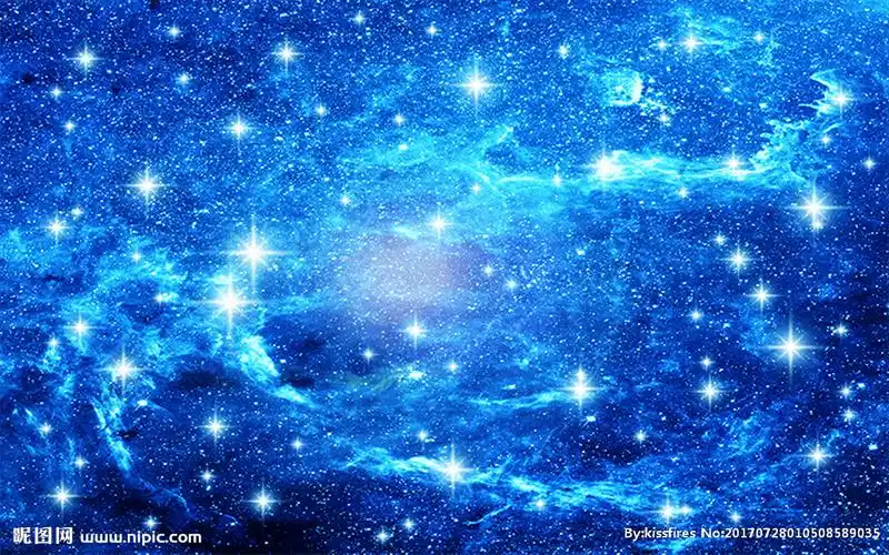 浩瀚宇宙星空夜空吊顶壁画图片