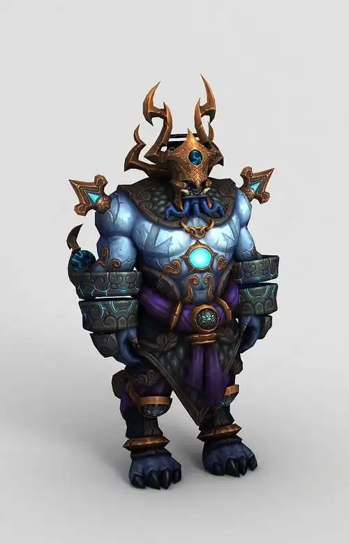 3d魔兽wow角色模型模型
