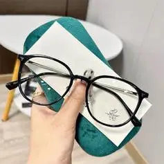 erilles167超薄非球面镜片新款tr90圆框近视眼镜