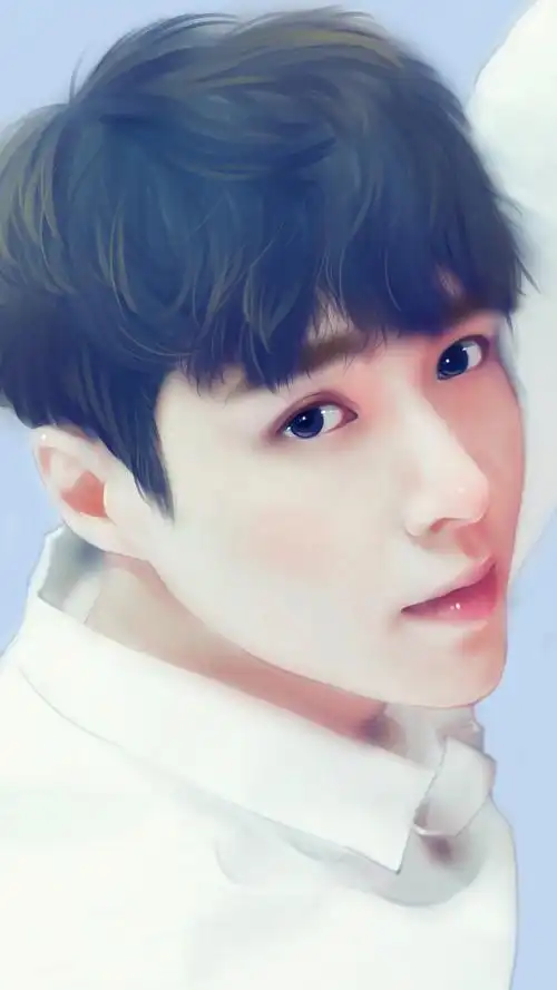 张艺兴帅气精致手绘