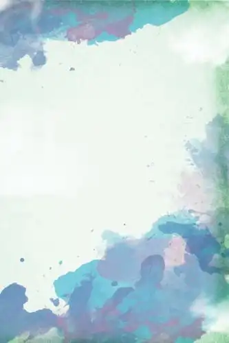 蓝灰色水彩晕染底纹背景素材