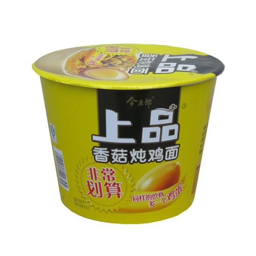 今麦上品香菇炖鸡129g12桶方便面速食方便面