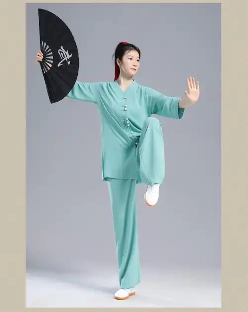 han臻缘专卖店商品编号:10057269089566商品名称:tao han高档太极服女