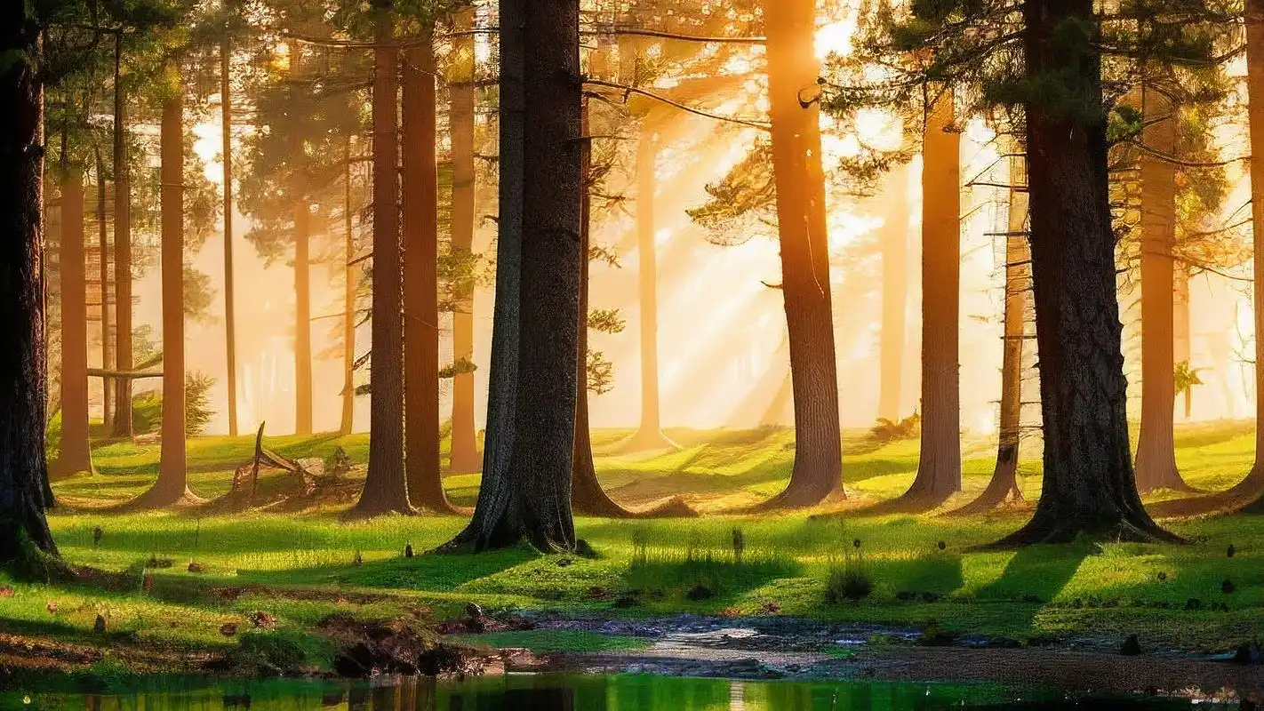 99超清晰森林壁纸,给你自然之美95 想感受大自然的美丽和宁静吗?