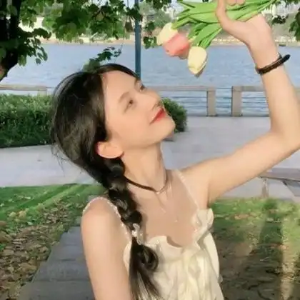 女生学生党头像真人仙女图片_女生头像_头像屋