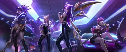 英雄联盟kda女团3440x1440壁纸_4k游戏图片高清壁纸_墨鱼部落格