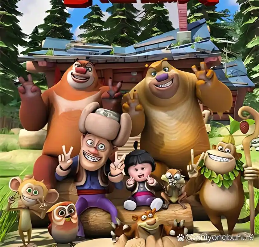 熊大,熊二和光头强,是《熊出没》里让人捧腹的铁三角