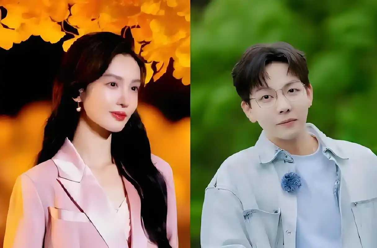 胡夏金晨要结婚了!胡夏带礼物拜访金晨父母,晚饭后,一起散步遛狗.