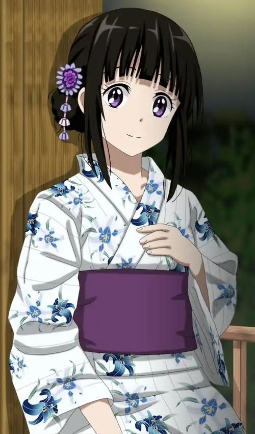 动漫高清同人壁纸图-千反田爱瑠