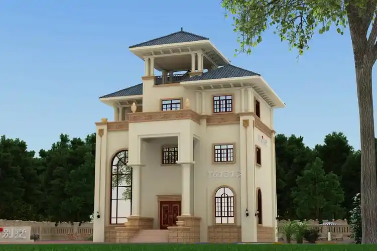 故乡的骄子建这款3层半别墅最适合农村的经典户型