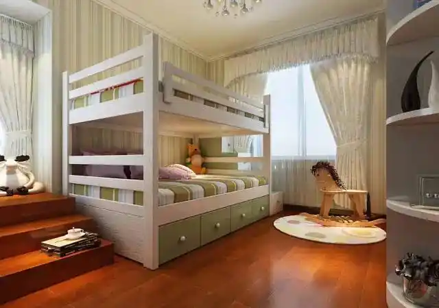 家有一儿一女,只有一个儿童房 怎么办?