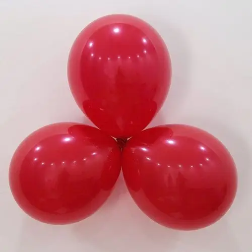 防爆加厚彩色圆形100个装 结婚婚礼装饰气球批发儿童生日布置用品