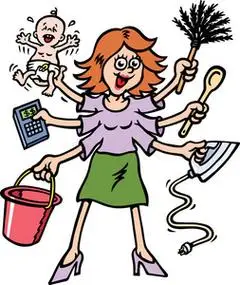 忙碌上班插画-忙碌上班手绘-忙碌上班卡通图-摄图新视界