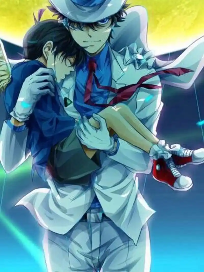 柯南和基德的高清壁纸第二弹 柯南和基德的高清壁纸第二弹第一弹,我忘