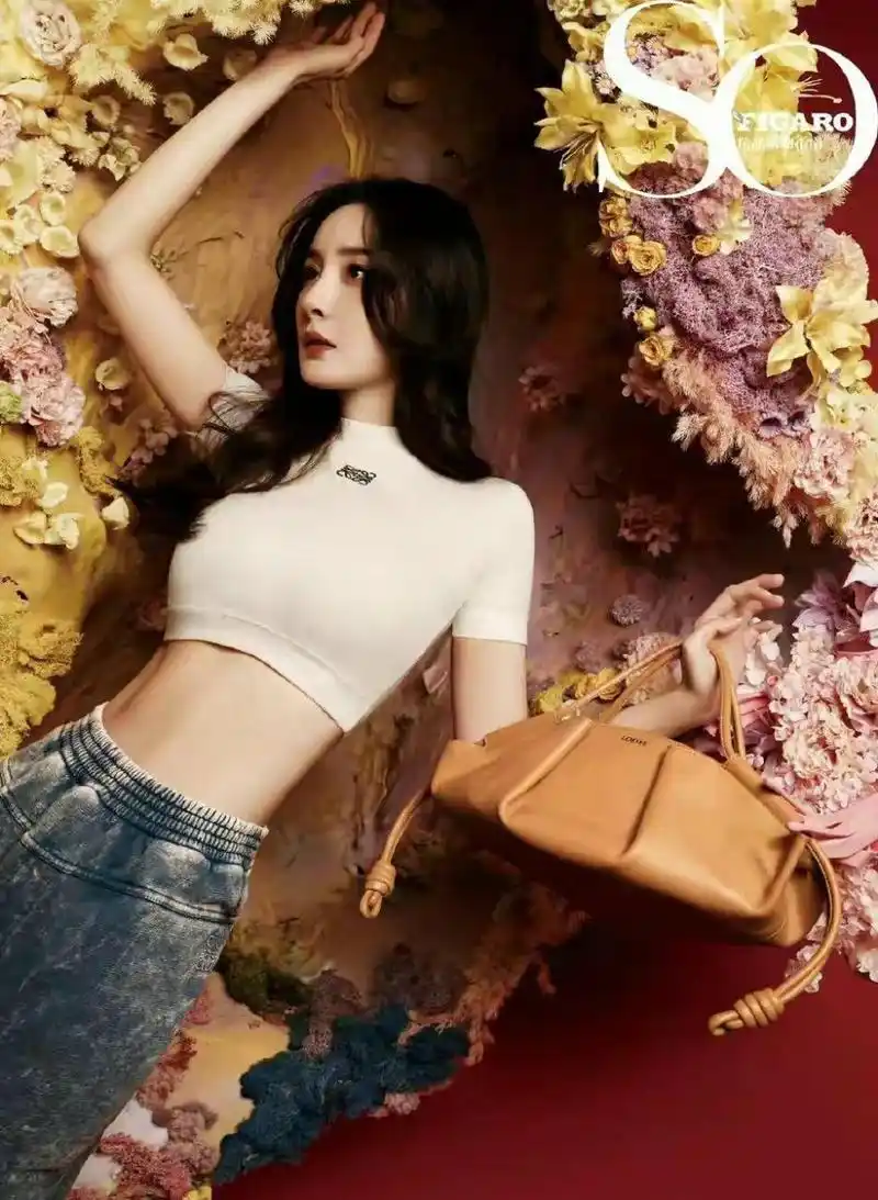 杨幂的身材真是绝了,这马甲线谁看了不羡慕[二哈]