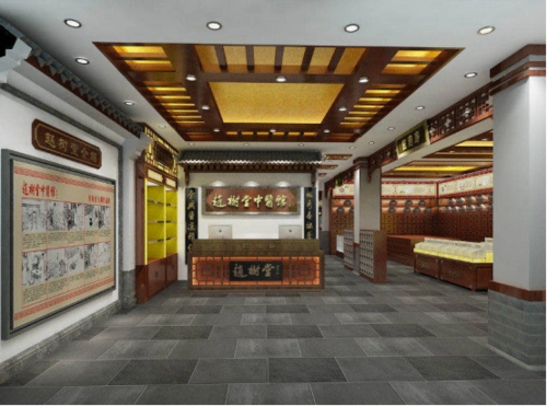中药房这样装修才能吸引人们的注意力!
