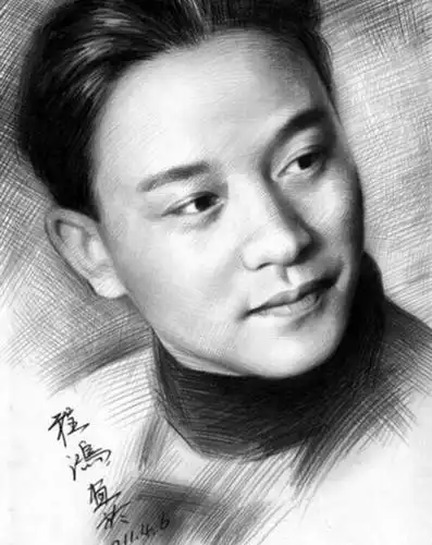 明星素描画像合集! 迪丽热巴楚楚可怜 鹿晗清秀可爱