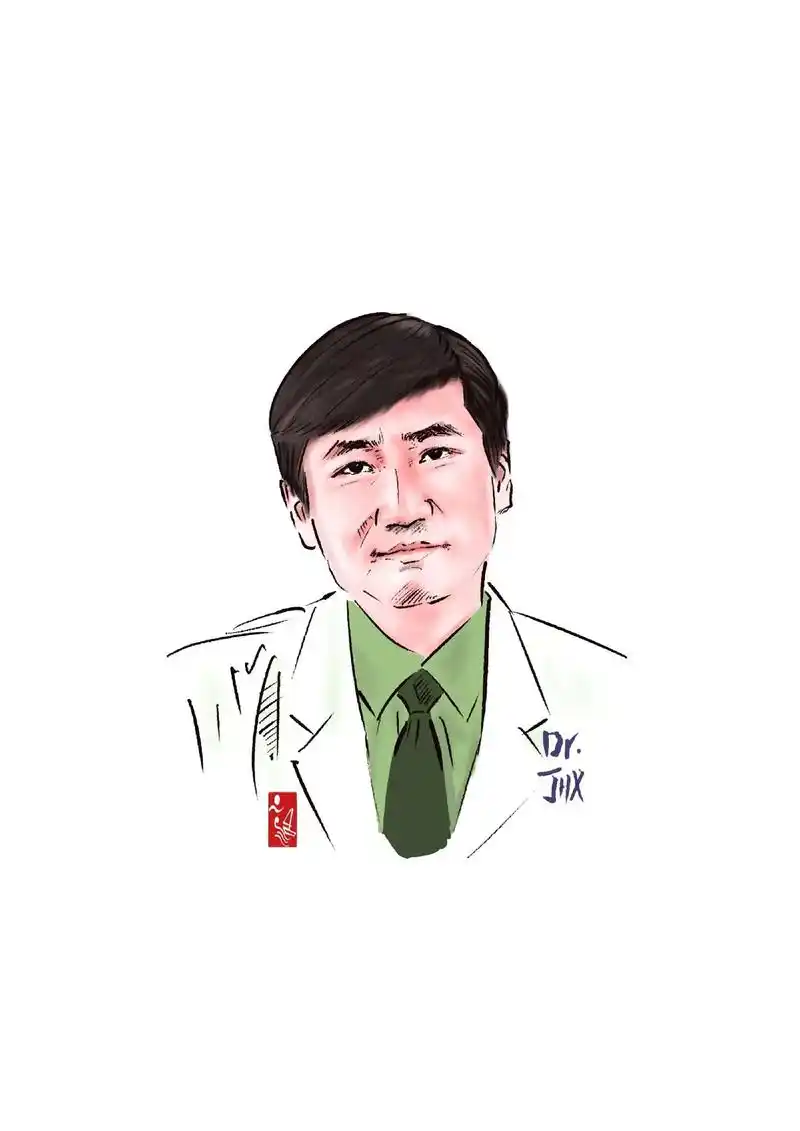 百张医生画像.#手绘头像  第九张 #北部战区总医院 #急诊 - 抖音