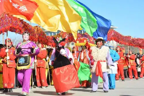 迎春纳福,金猪贺岁 永昌县社火秧歌展演——欢天喜地闹新春,政通人和
