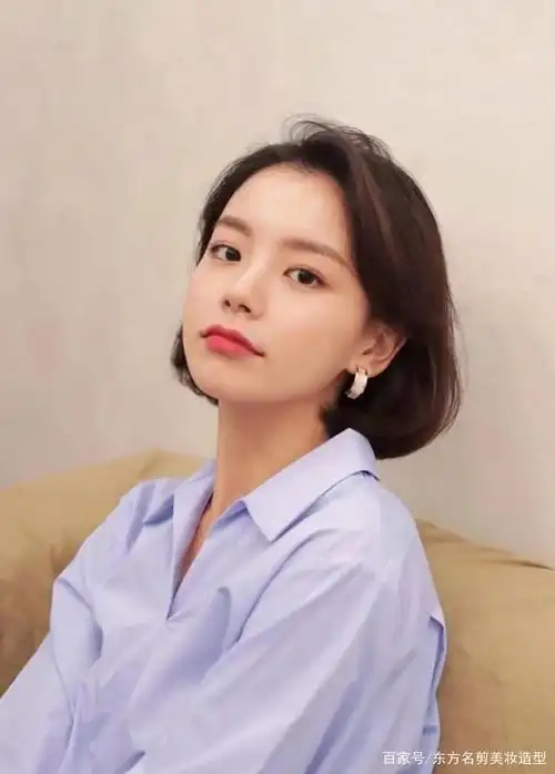 夏末初秋,俏皮短发知性甜美