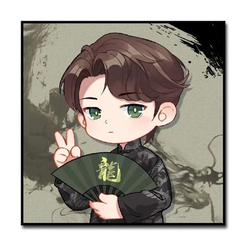 王一博酷盖q版diy数字油画定制 手绘手工填充涂色油彩画儿童卡通