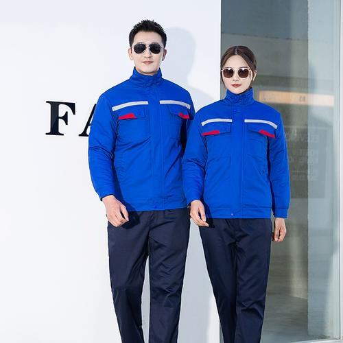 冬季工作服棉服加厚防静电冬装棉袄车间劳保工装加油站棉衣定制