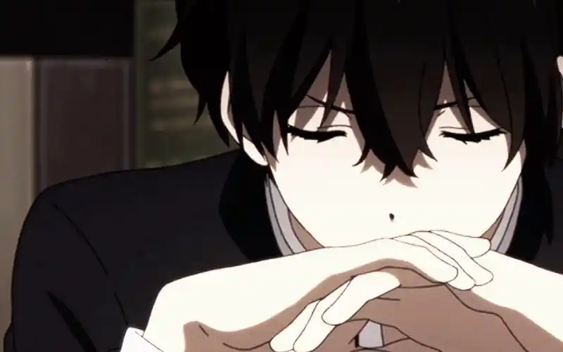 「在我黑色的青春 遇见了彩色的你」折木奉太郎【太酷了!】