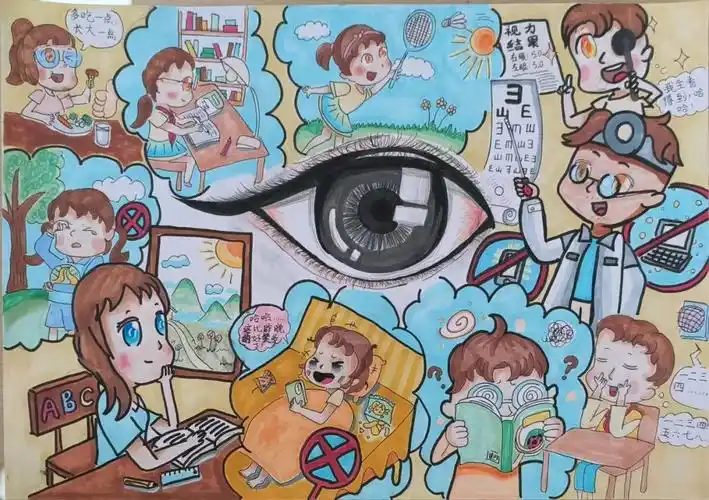 科学防控近视共筑光明未来宁德师范学院附属小学近视防控宣传教育月