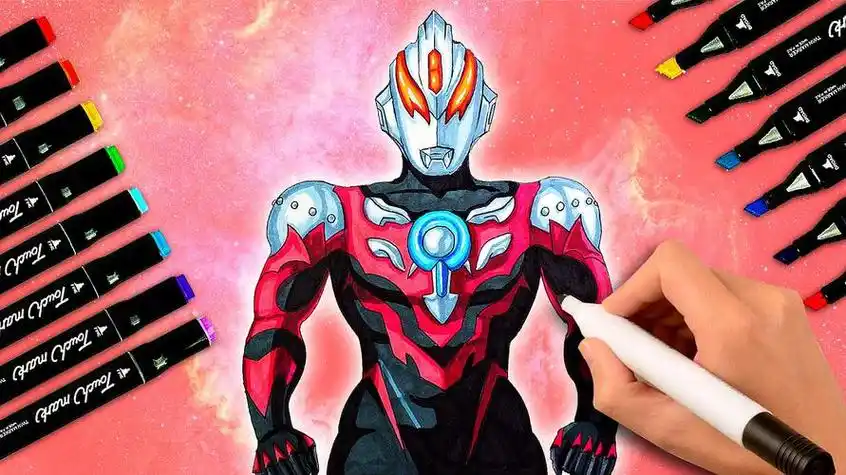 欧布奥特曼简笔画欧布奥特曼简笔画简单