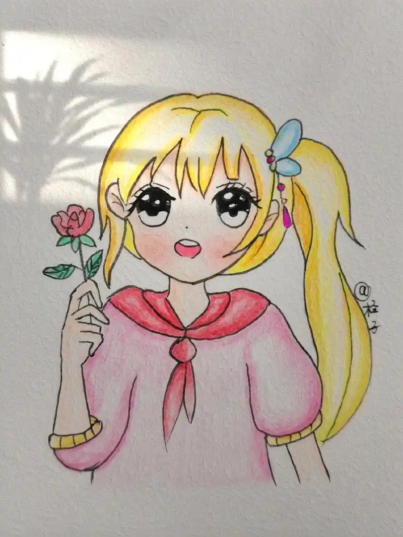 创作灵感 #动漫 #简笔画 #动漫过程 #儿 - 抖音