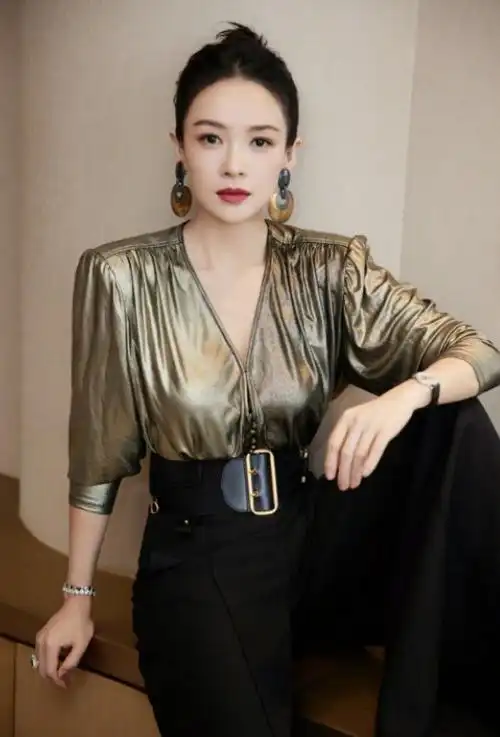 郭晶晶同框章子怡终于见识国泰民安脸与国际脸的差距有多大