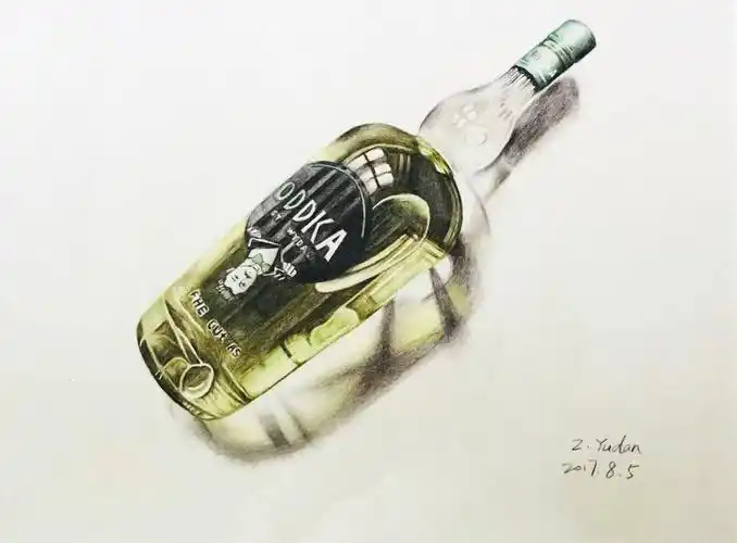 cr7777ronaldo-彩铅(酒瓶)(a4)