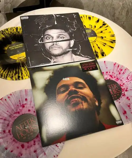 theweeknd魔人围垦彩胶唱片