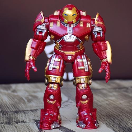 漫威复仇者联盟2钢铁侠mk44反浩克装甲手办可动摆件动漫儿童玩具